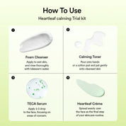Abib Heartleaf Calming Trial Kit Travel-friendly Essential Set