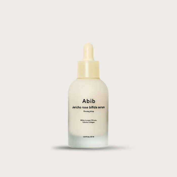 Abib Jericho Rose Bifida Serum Firming Drop 50ml – Korean firming serum Jericho Rose Bifida Bakuchiol Ceramide NP fragrance-free $27