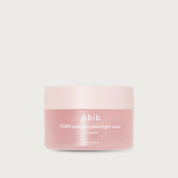 Abib PDRN Overnight Mask packaging – includes silicone spatula bouncy jelly texture vegan overnight sleeping mask