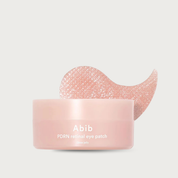 Abib PDRN Retinal Eye Patch texture – hydrocolloid jelly glow mica fluorphlogopite cool under-eye patch