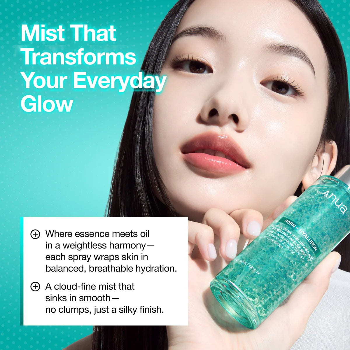 Anua PDRN Collagen Glow Facial Serum Spray - Olive Kollection