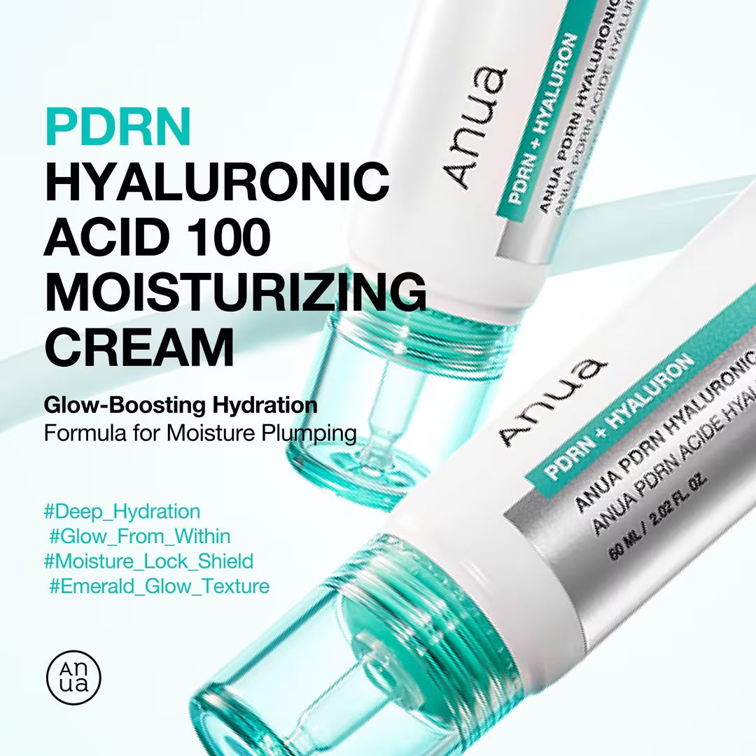 Anua PDRN Hyaluronic Acid 100 Moisturizing Cream - Olive Kollection