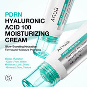 Anua PDRN Hyaluronic Acid 100 Moisturizing Cream - Olive Kollection