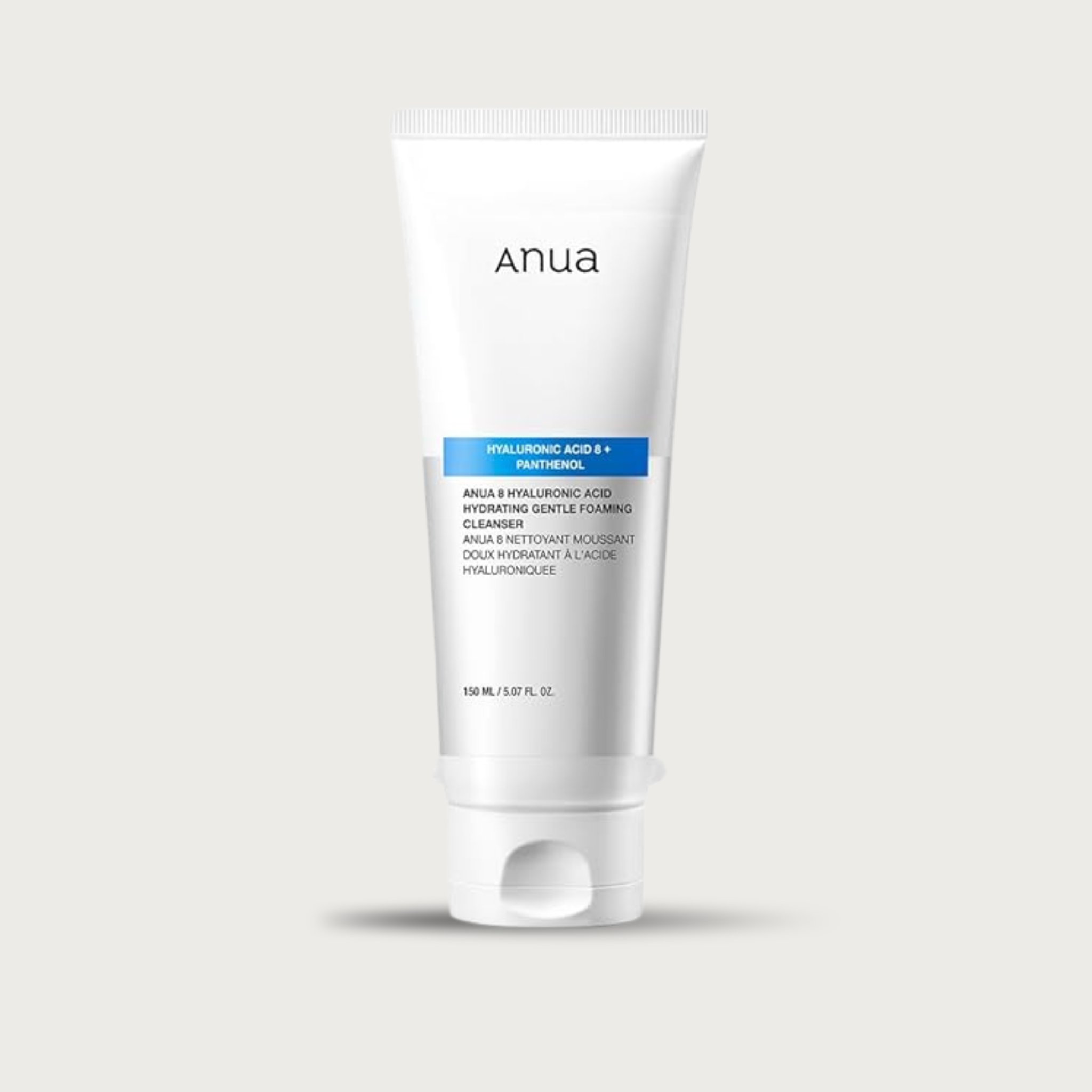 Anua 8 Hyaluronic Acid Hydrating Gentle Foaming Cleanser 150ml – Korean HA cleanser Zinc PCA Panthenol cream-to-foam fragrance-free $17