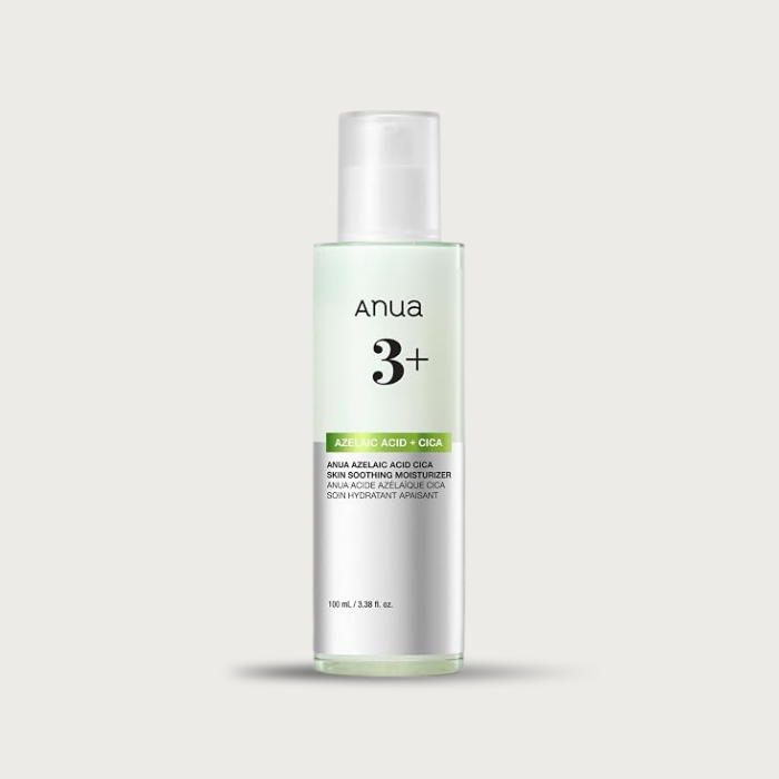 Anua Azelaic Acid Cica Soothing Moisturizer 100ml – Korean acne moisturizer glycerin-free non-comedogenic has fragrance $20
