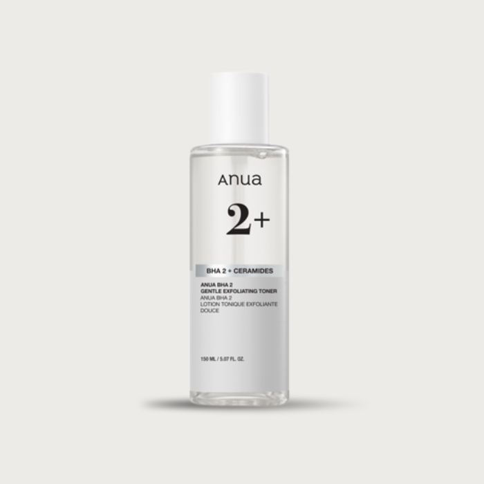Anua BHA 2% Gentle Exfoliating Toner 150ml – Korean BHA toner for clogged pores and acne-prone skin