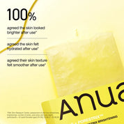 Anua Vita C Porestrix mask brightening and hydration results
