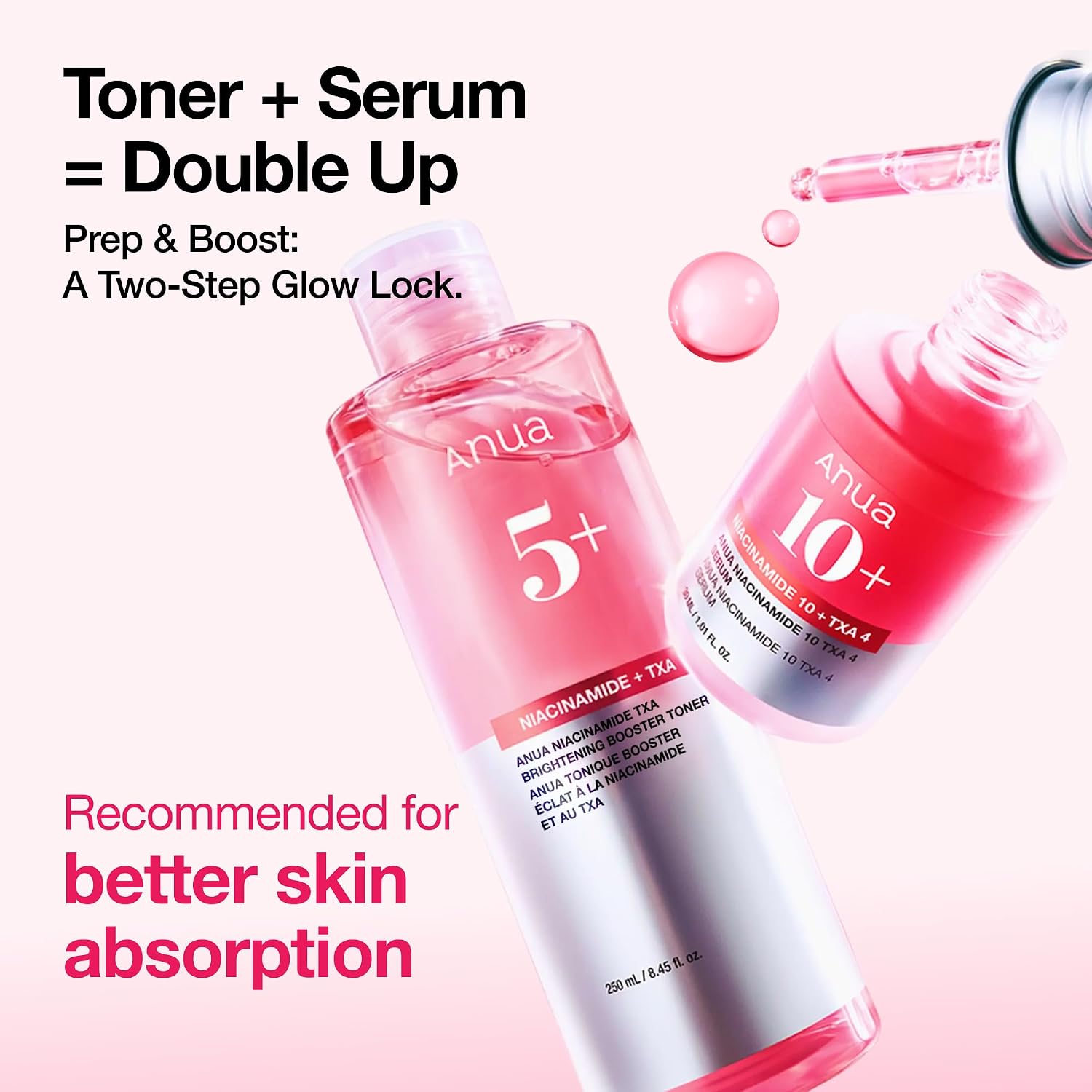 Anua TXA Toner Beta-Glucan Centella soothing – Soybean Coptis Japonica Hollyhock calm counteract brightening irritation Biosaccharide microbiome