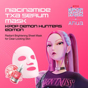 Anua Niacinamide TXA Mask KPop Demon Hunters packaging front