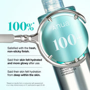 Anua PDRN 100 Toner HA Collagen Crosspolymer – patented hybrid HA hydrolyzed collagen one molecule plump firm simultaneously unique formula