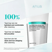 Anua PDRN Hyaluronic Acid Moisturizing Cleansing Foam