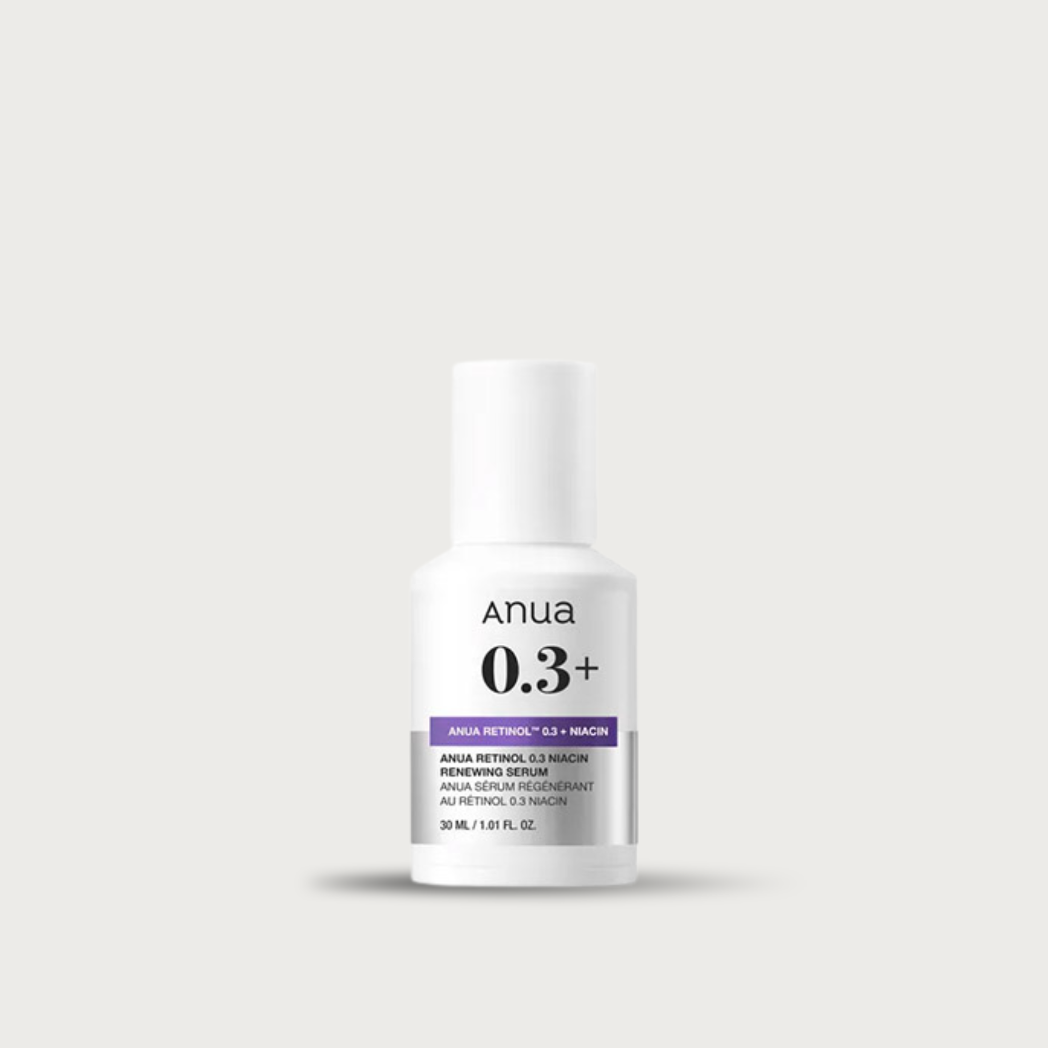 Anua Retinol 0.3% Niacinamide Renewing Serum 50ml – Korean beginner retinol serum sensitive skin