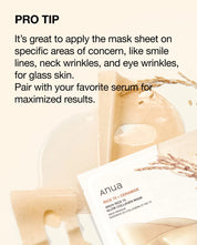 Anua Rice 70 Glow Collagen Mask