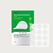 Anua Triple Acid Spot Care Microdart Patch – Korean acne patch 200+ microdarts AHA BHA PHA hydrocolloid fragrance-free vegan $14