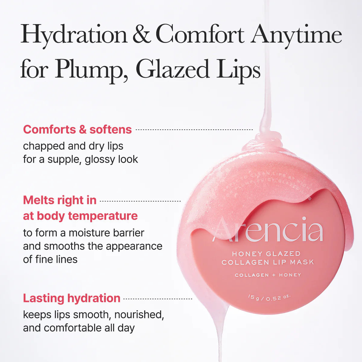 Arencia Honey Glazed Collagen Lip Mask