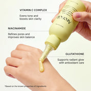 Arencia Booster Shot Essence 10 fruit extracts – Kiwi Cranberry Mulberry Cherry Peach Apple Jujube Loquat Plum Rice antioxidant polyphenol glow