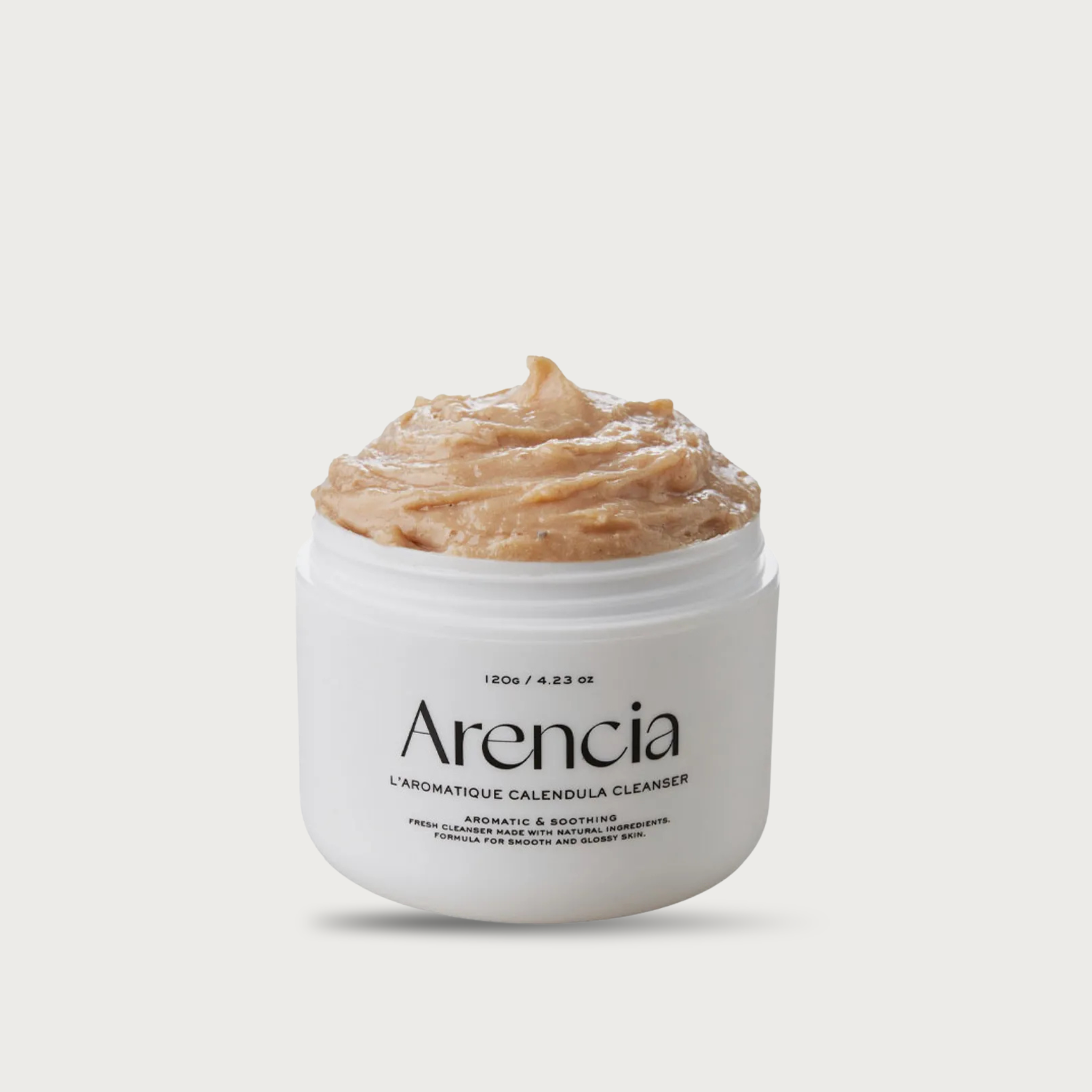 Arencia L'aromatique Calendula Cleanser 120g – Korean mochi solid cleanser SCI Rice Powder Calendula Heartleaf gentle $10