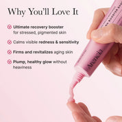 Arencia PDRN Booster Shot Watermelon Vitamin B12 – antioxidant amino acid soothe fatigue natural pink color no dye fragrance-free