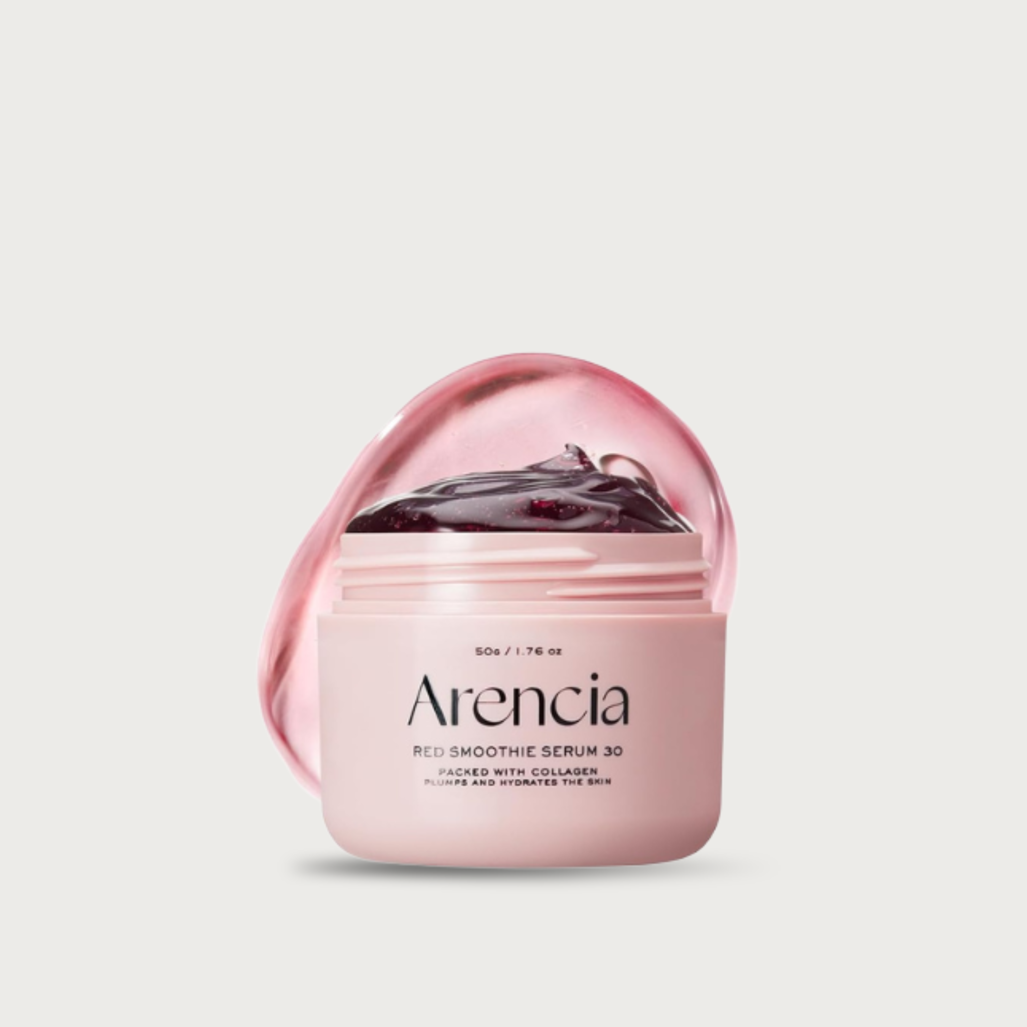 Arencia Red Smoothie Overnight Serum 30 – Korean collagen glow serum for skin barrier acne scars