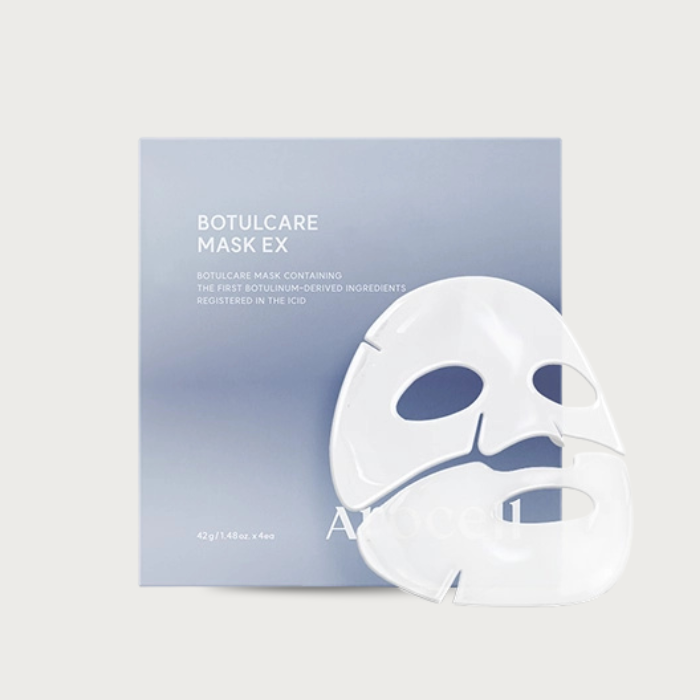 Arocell Botulcare Mask EX 4 masks – Korean anti-aging hydrogel mask ICID botulinum peptide 12 HA Collagen Niacinamide Glutathione has fragrance $29