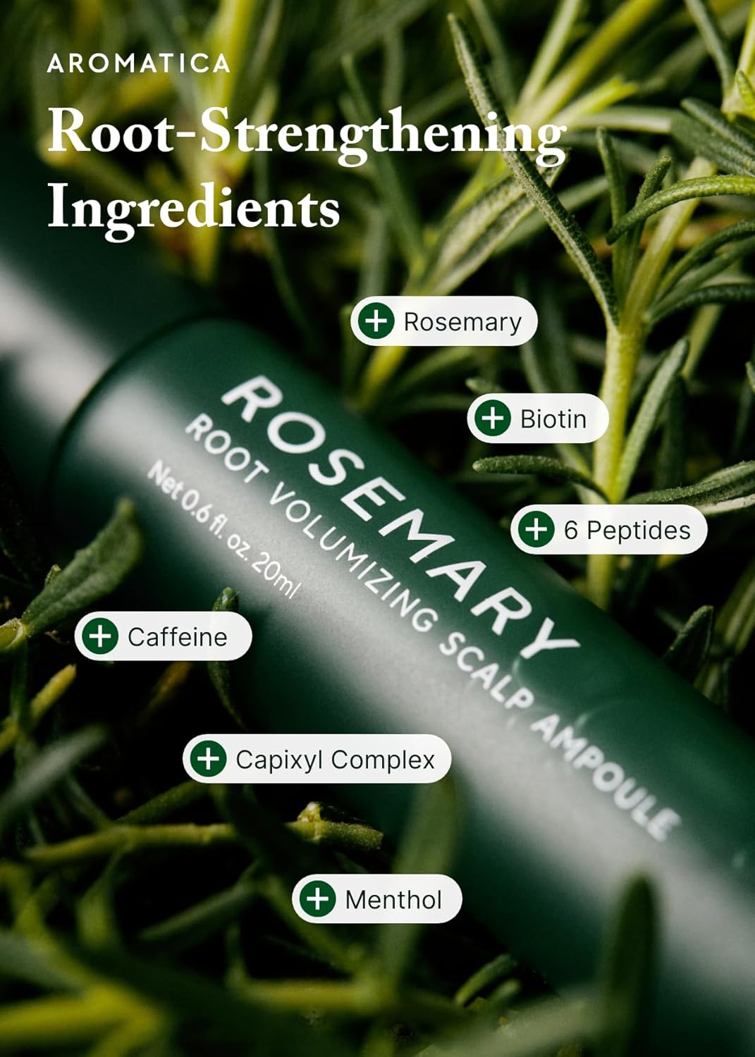 Aromatica Rosemary Root Volumizing Scalp Ampoule - Olive Kollection