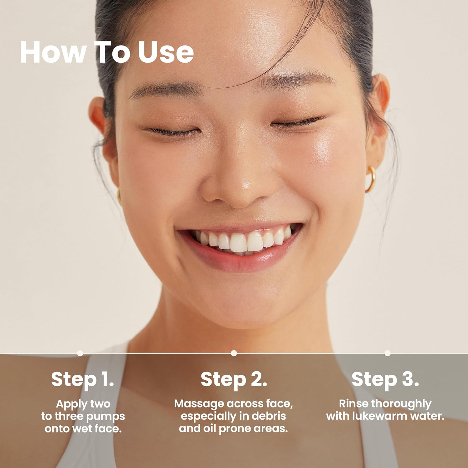 Axis-Y Quinoa One Step Balanced Gel Cleanser 180ml pump – sulfate-free K-beauty gel cleanser acne dry sensitive $17