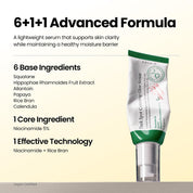 Axis-Y Dark Spot Correcting Glow Serum pump bottle in hand