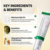 Axis-Y Glow Serum key ingredients niacinamide glutathione botanicals