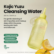 Axis-Y Cleansing Water key ingredients – Kojic Acid 500ppm 10% Rice Bran Water Vitamin C TXA Centella Ceramide NP Korean