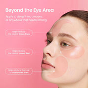 Biodance Collagen Eye Patch clinical results – 10% puffiness improvement 14% eye bag reduction after one use Korean skincare K-beauty