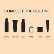 Beauty of Joseon Revive Serum texture – lightweight fast-absorbing pat gently morning night layer under moisturizer brightening glow hydration