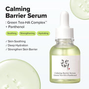 Beauty of Joseon Calming Serum 30ml $17 – Panthenol barrier strengthen Propolis Licorice Allantoin fragrance-free vegan Olive Kollection K-beauty