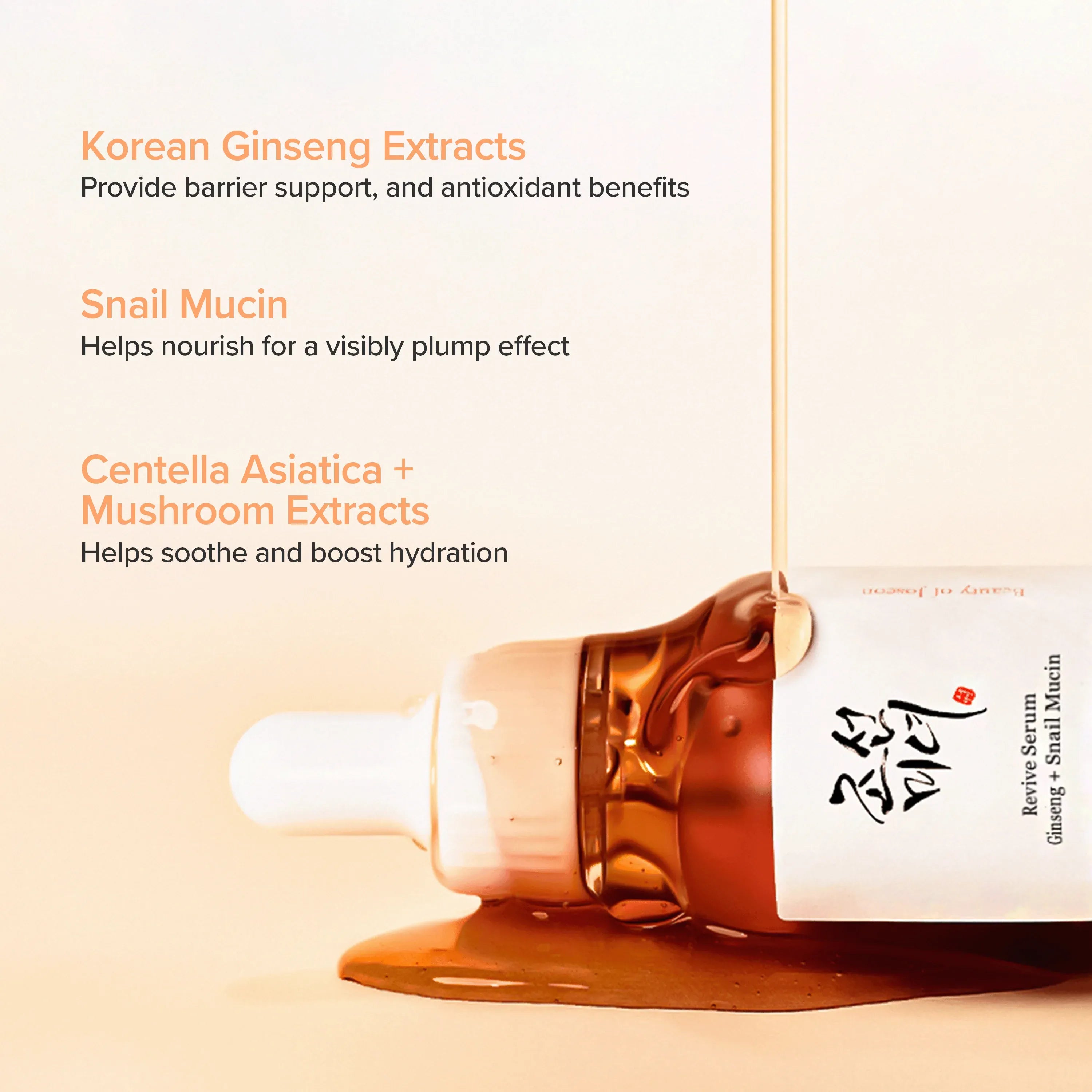 
Beauty of Joseon Revive Serum Niacinamide Licorice – melanin transfer block dark spots brighten calm redness anti-inflammatory even tone glow