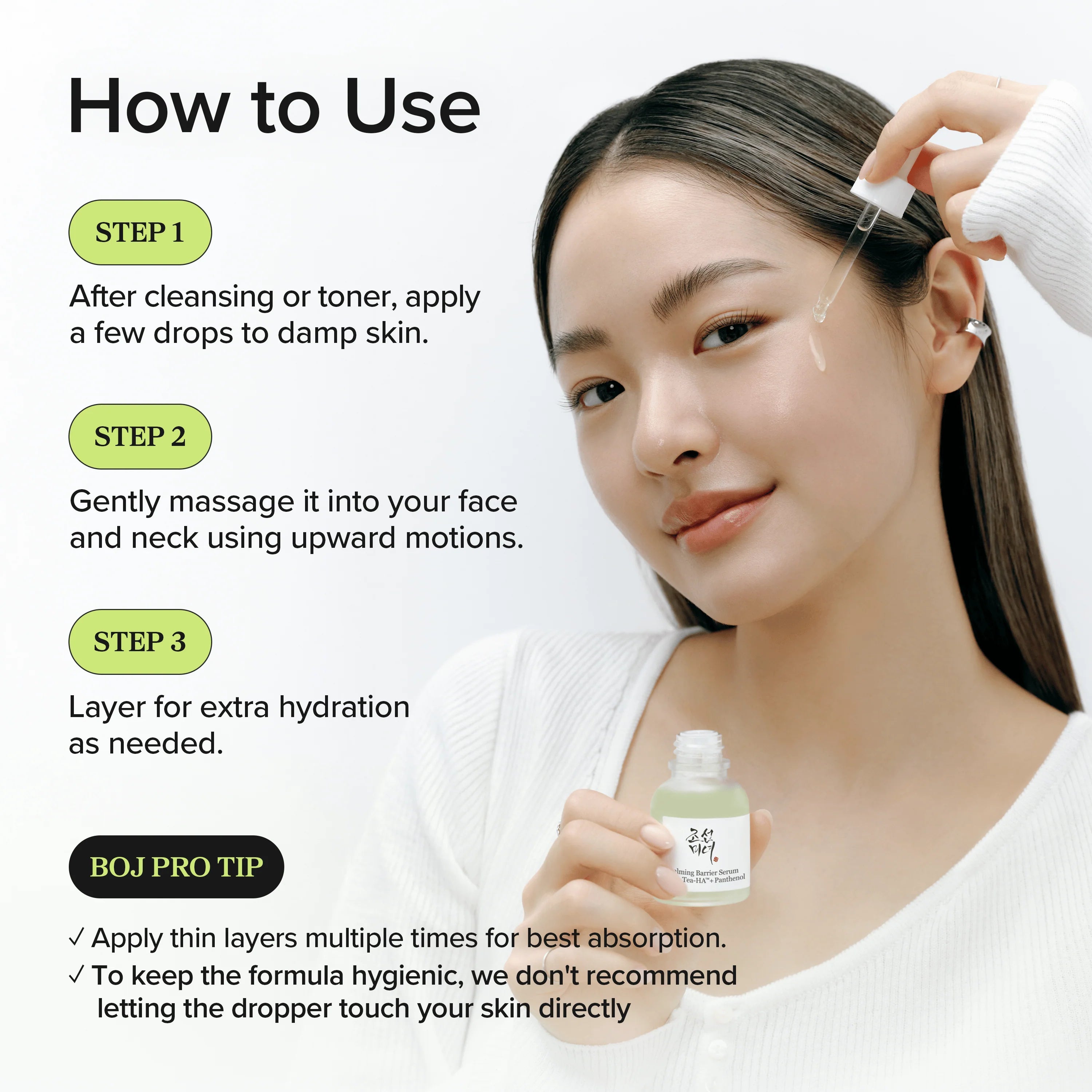Beauty of Joseon Calming Serum Centella Mugwort – barrier repair redness relief itch burn anti-inflammatory atopic sensitive reactive Korean herb
