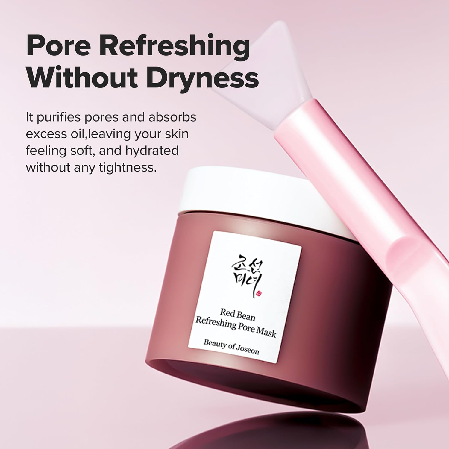 Beauty of Joseon Red Bean Refreshing Pore Mask 140ml $20.50 – lightly scented Korean pore mask clay kaolin red bean Olive Kollection K-beauty