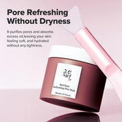 Beauty of Joseon Red Bean Refreshing Pore Mask 140ml $20.50 – lightly scented Korean pore mask clay kaolin red bean Olive Kollection K-beauty
