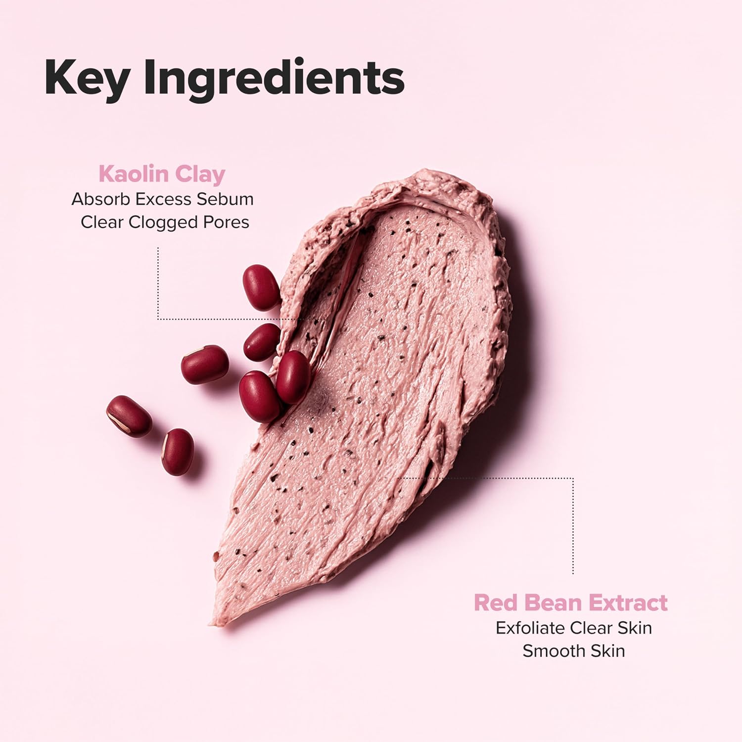 Beauty of Joseon Red Bean Mask Kaolin Clay – sebum absorption cooling sensation non-drying moist clay soft not tight pore refine oily skin