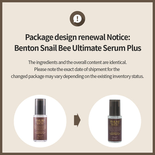 Benton Snail Bee Ultimate Serum+ - Olive Kollection