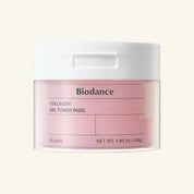 Biodance Collagen Gel Toner Pads 60pcs – world's first gel-type collagen toner pad 243 Dalton EGF fragrance-free $26