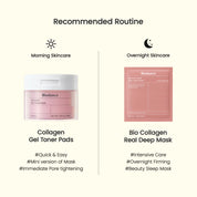 Biodance Collagen Gel Toner Pads 7 reviews 4.7 stars – noticeably brighter smoother overnight game changer hydration K-beauty toner pad