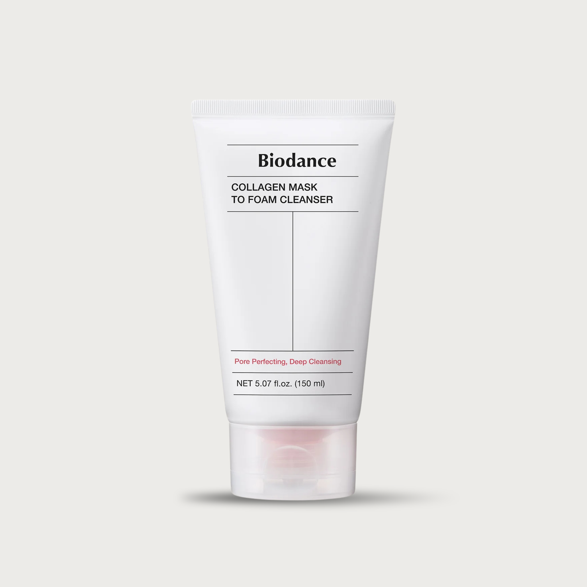 Biodance Collagen Mask To Foam Cleanser 150ml – Korean 2-in-1 mask cleanser 243Da collagen kaolin no artificial fragrance pregnancy safe $19