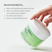 Biodance Sea Kelp Toner Pads pad texture – gel pad wipe gentle daily toning hydration all skin types sensitive K-beauty