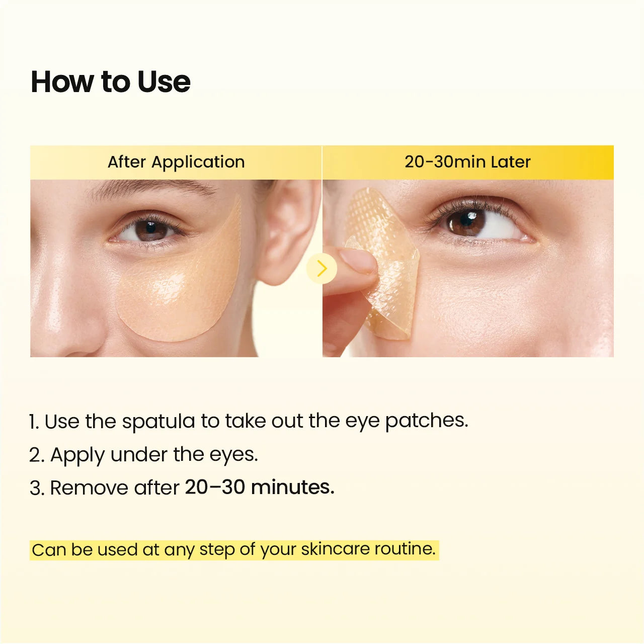 Biodance Vita Niacinamide Eye Patches