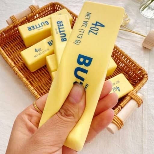 Butter Stress Ball PU foam slow-rebound – squeeze fully slow rise return shape soft gentle hands sensory fidget stress relief toy