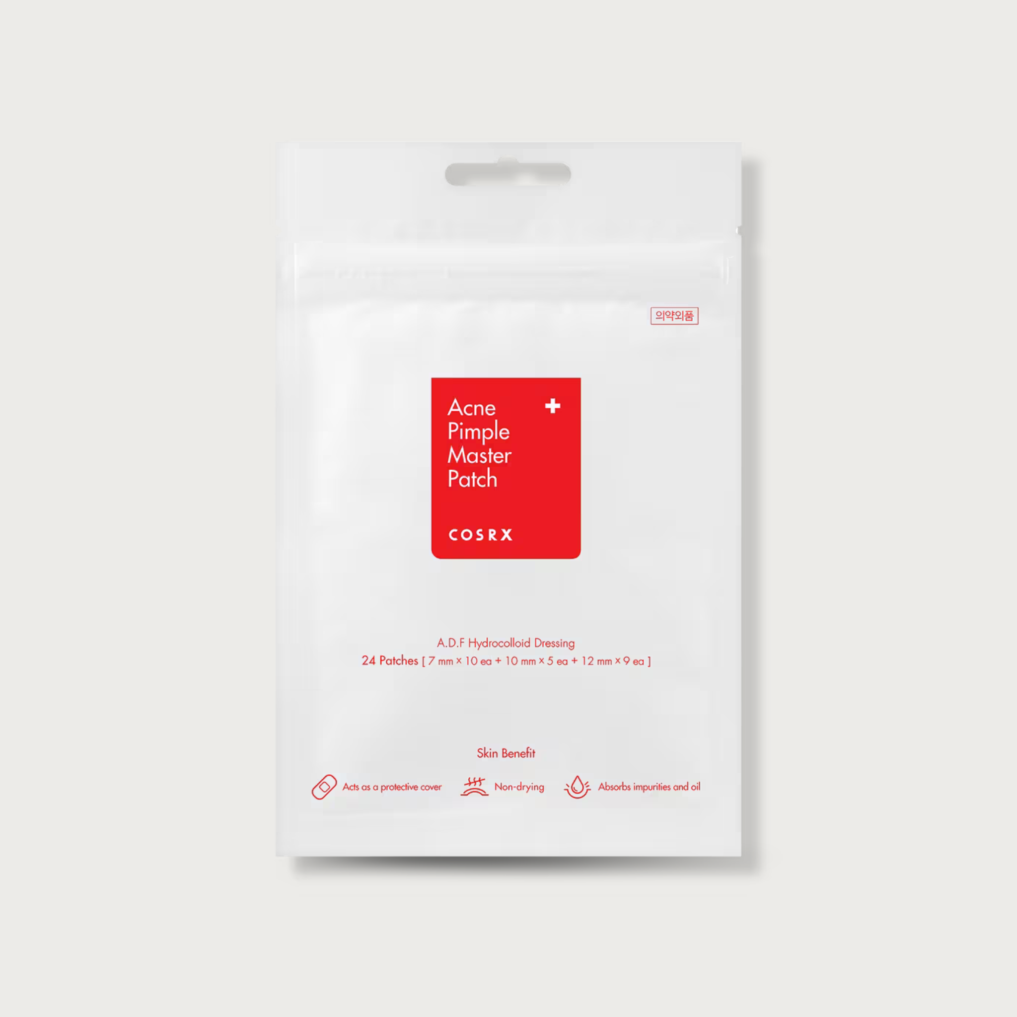COSRX Acne Pimple Master Patch 24 patches – Korean hydrocolloid pimple patch 3 sizes waterproof overnight $3.50