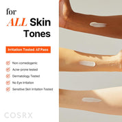 COSRX Sunscreen Stick Camellia Oil silicone texture – fast absorb non-comedogenic airy soft-focus sebum control oily combination skin