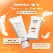 COSRX Sunscreen Stick on face – no white cast all skin tones oily sensitive fragrance-free last step skincare reapply 2 hours