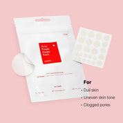 COSRX Pimple Patch on skin – ultra-thin nearly invisible waterproof stays on overnight Korean hydrocolloid spot treatment