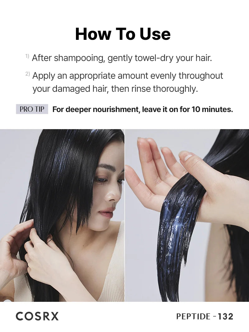 Cosrx Peptide-132 Ultra Perfect Hair Bonding Treatment - Olive Kollection