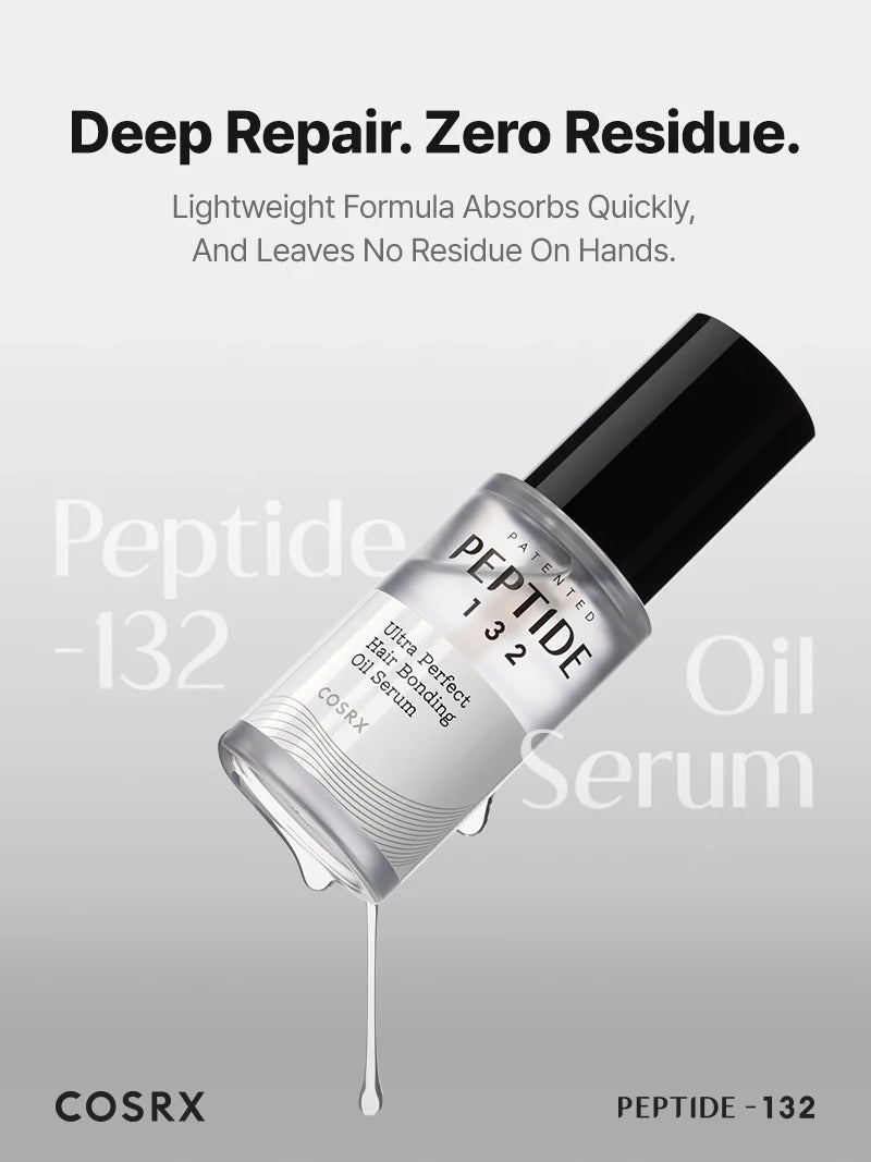 COSRX Peptide-132 Hair Bonding Oil Serum – Patented Bond Repair 7
